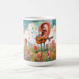 Mug Concert de guitare d'oreille : jouer à l'oreille
