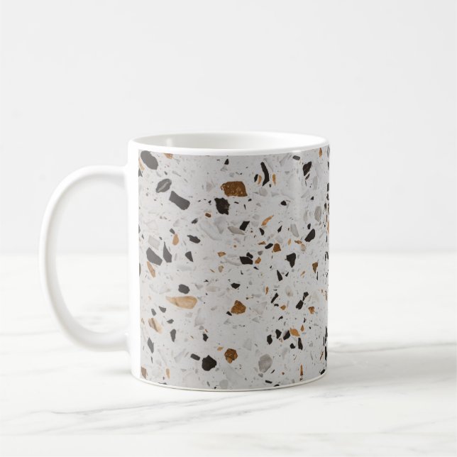 Mug Concert Terrazzo : Conception abstraite Vintage (Gauche)