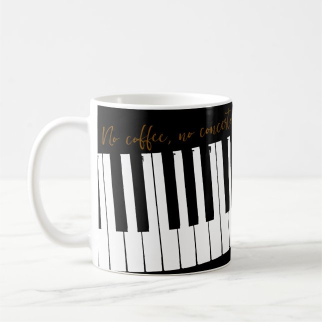 Mug Concerto sans café personnalisable (Gauche)
