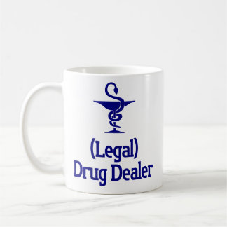 Mug Concessionnaire de médicaments - Drôle pharmacien 