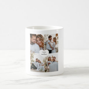 Mug Concevez votre propre amour Collage de photos
