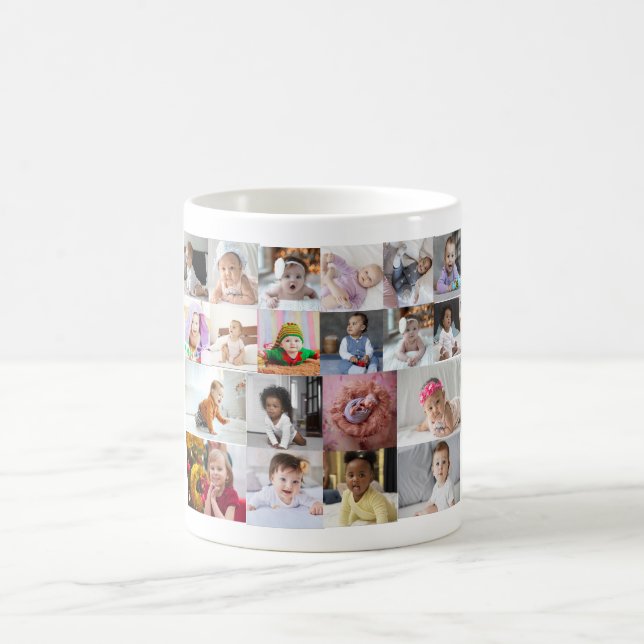 Mug Concevez votre propre collection de photos 20 (Centre)