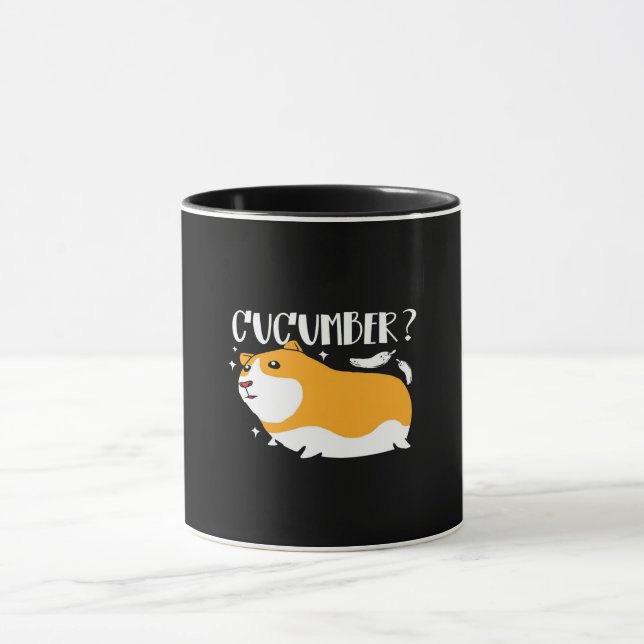 Mug Concombre de porc de Guinée | Cochon de Guinée mig (Centre)
