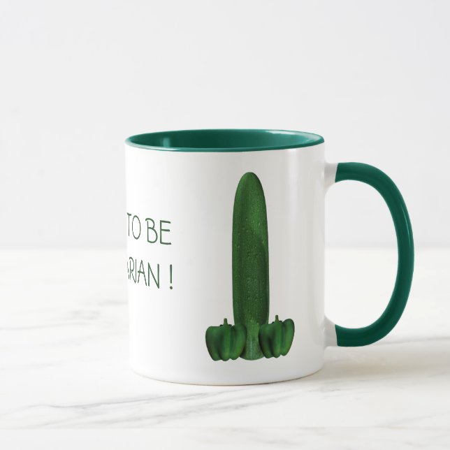 Mug Concombre Et Poivrons (Droite)