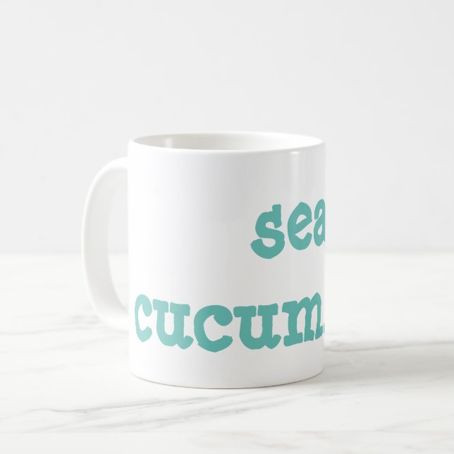 Mug concombres de mer (Devant gauche)