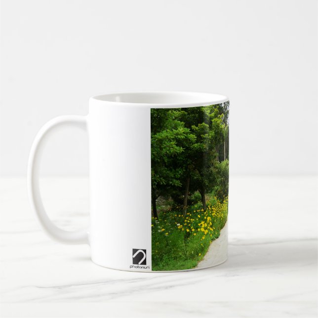 Mug Conçu avec une photo de Corée du Sud, Imprimé (Gauche)