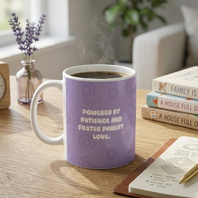 Mug Conçu par la patience et l'amour d'un parent d'acc (Créateur téléchargé)