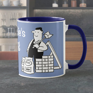 Mug Conçu pour le Builder. Ouvrier du bâtiment