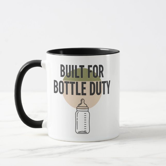 Mug Conçu pour le service de biberon Papa drôle (Gauche)