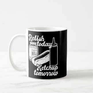 Mug Condiment Ketchup Demain Drôle Hot Dog BBQ Cadeau
