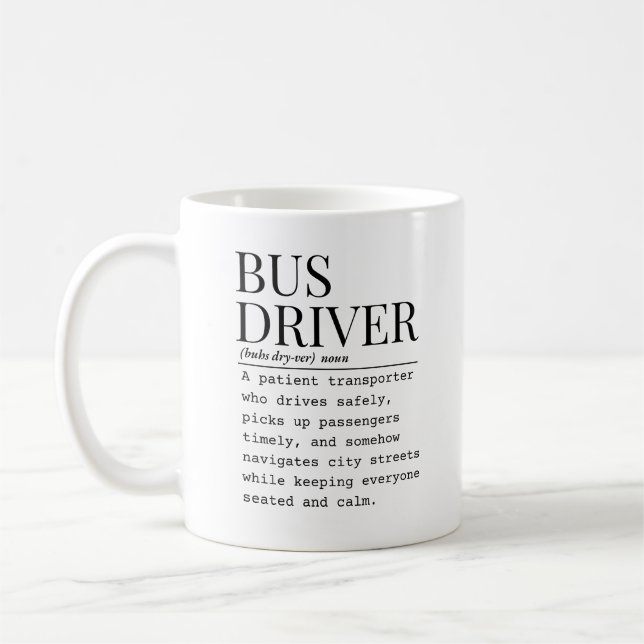 Mug Conducteur de bus (Gauche)