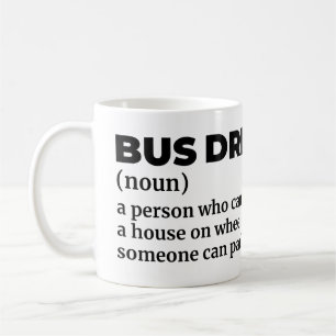 Mug Conducteur de bus scolaire Définition amusante