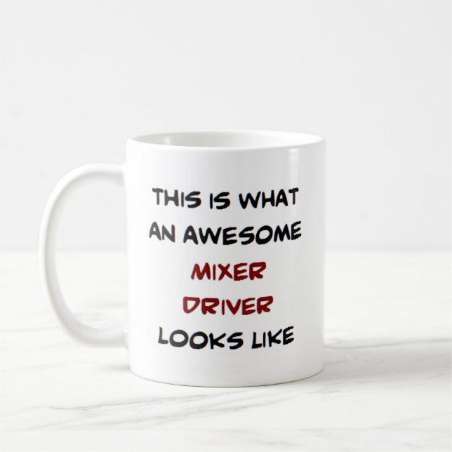 Mug conducteur de mélangeur, génial (Gauche)