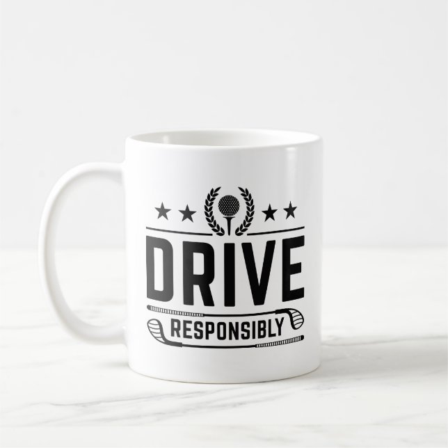 Mug Conduire de manière responsable (Gauche)