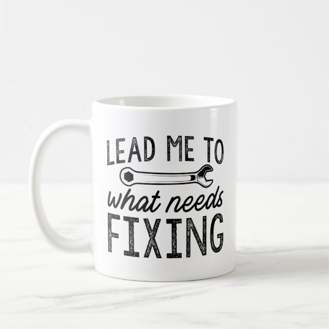 Mug Conduisez-Moi À Ce Qui Doit Être Corrigé (Gauche)
