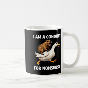 Mug Conduit absurde – promenade d'animaux drôles pour