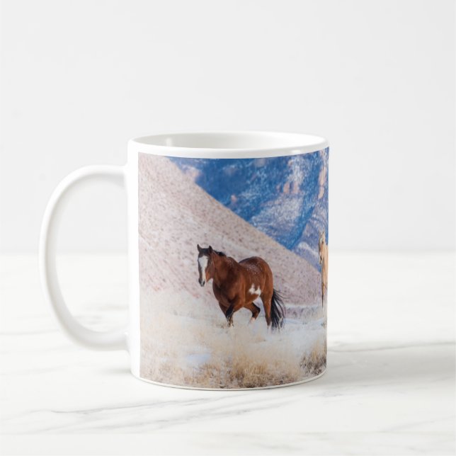 Mug Conduite de chevaux de cow-boy au ranch Hideout (Gauche)
