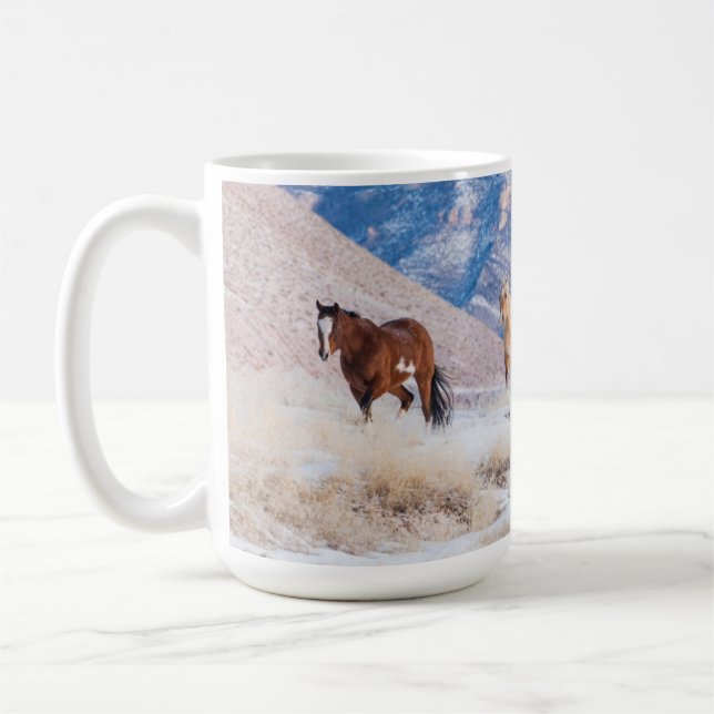 Mug Conduite de chevaux de cow-boy au ranch Hideout (Gauche)