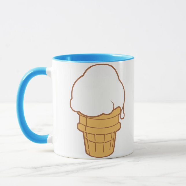 Mug Cône de crème glacée (Gauche)