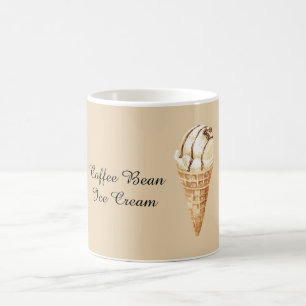 Mug Cône de glace au grain de café