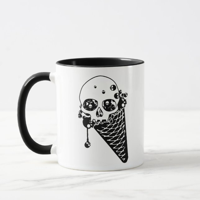 Mug Cône de glace maléfique (Gauche)