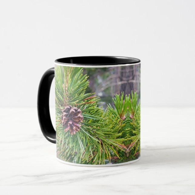 Mug Cône de pin de Lodgepole (Devant gauche)