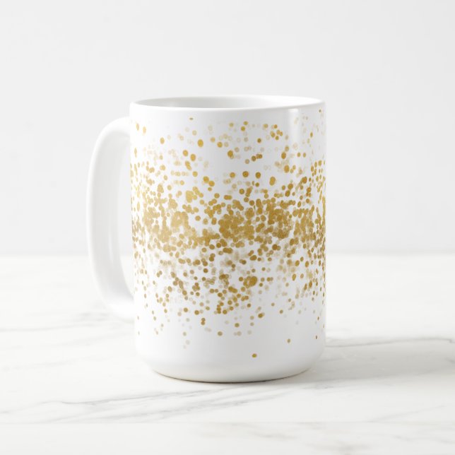 Mug Confetti d'or (Devant gauche)