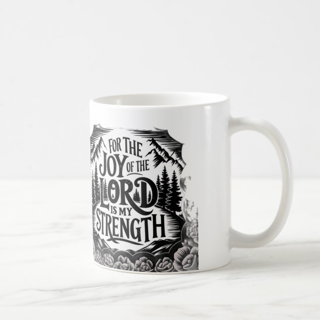 Mug Confiance dans le Seigneur" (Droite)