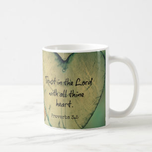 Mug Confiance dans le Seigneur avec toute ta Bible du