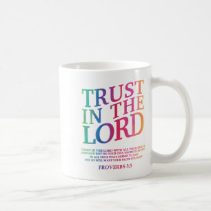Mug Confiance Dans Le Seigneur Christian Jésus Dieu So