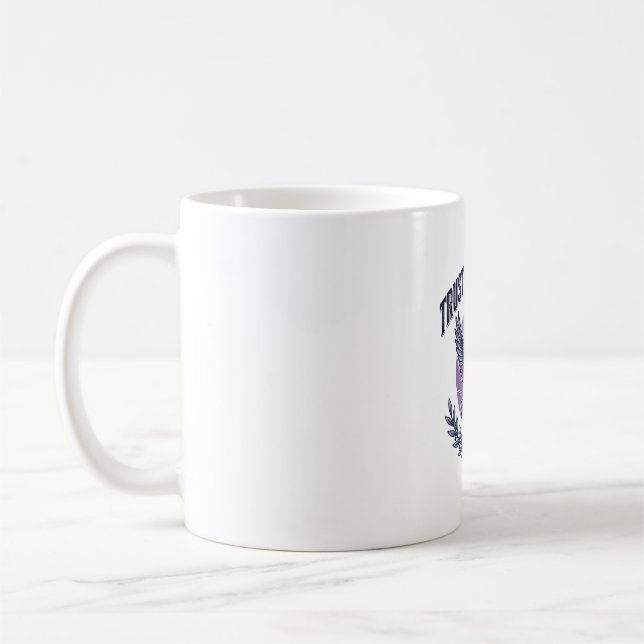 Mug Confiance dans le Seigneur Colombe Design de T-Shi (Gauche)
