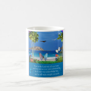 Mug Confiance dans le Seigneur proverbes 3:5-6 élément