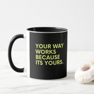 Mug Confiance Individualité Créateurs Rêveurs Artistes