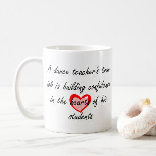 Mug Confiance masculine du cadeau   de considérant de