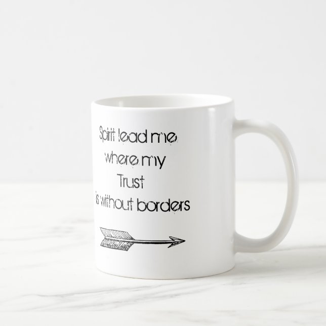 Mug Confiance sans frontières (Droite)