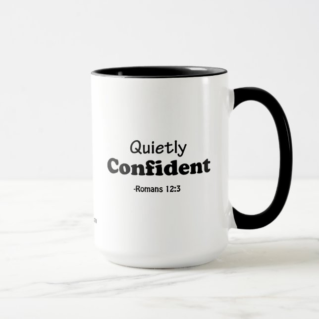 Mug Confiance silencieuse gotGod316.com (Droite)