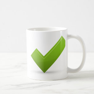 Mug confirmer-679245 MARQUE DE CONTRÔLE VERT JOURNAL 