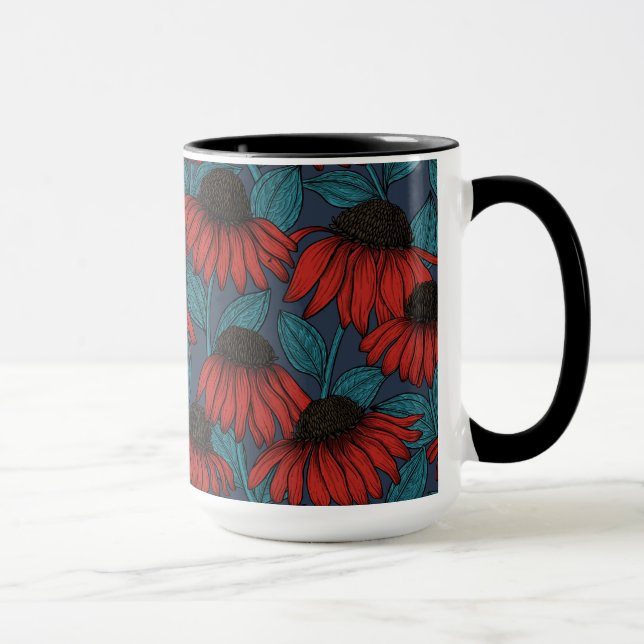 Mug Confleurs rouges (Droite)