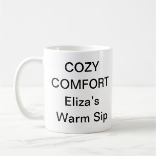 Mug Confort Cozy – Tasse Éstétique de Câlin Chaleu