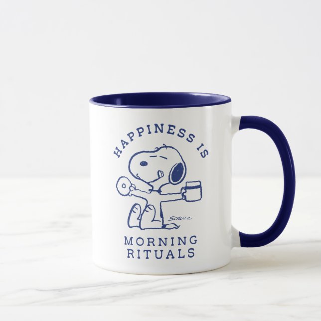 Mug Confort et sécurité | Le bonheur, c'est les rituel (Droite)