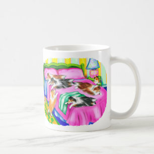 Mug Confort rose de Sheltie
