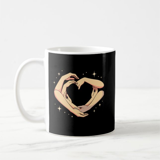 Mug Confort Tranquille – Art de Soutien Émotionnel Dou (Gauche)
