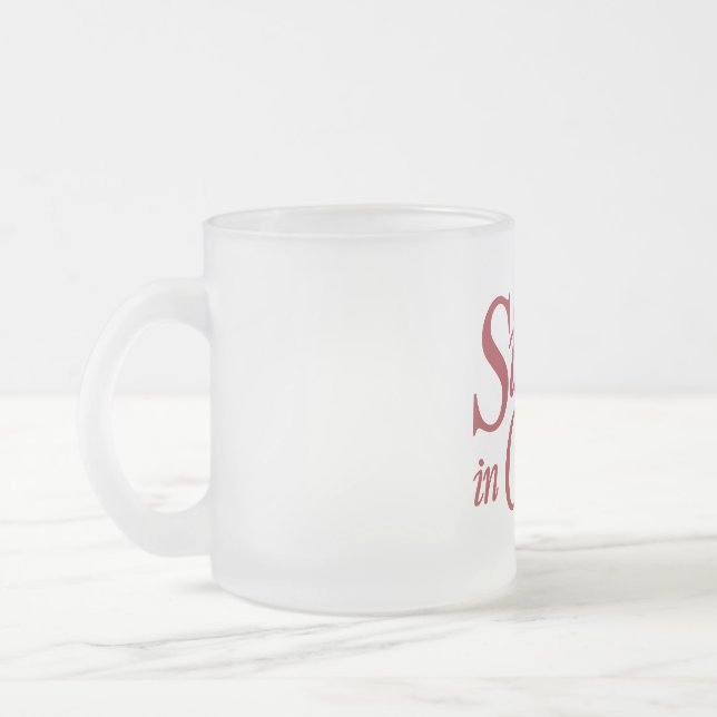 Mug congelé - rouge (Gauche)