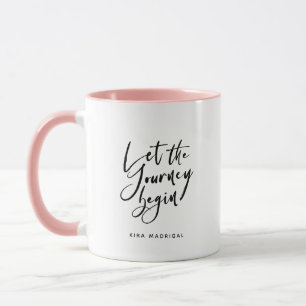 Mug Congrats de Script de Graduation Moderne Citation