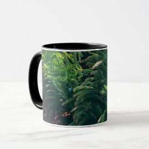 Mug conifère à feuillage persistant de pin