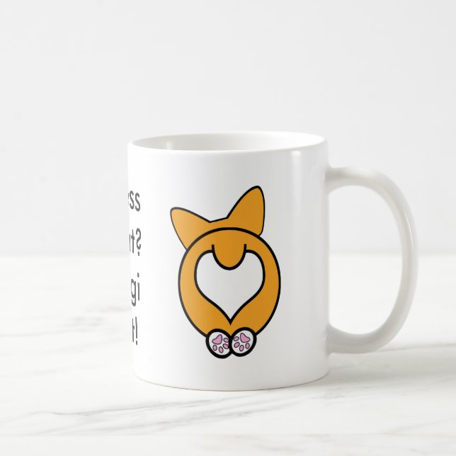 Mug Conjecture ce qui ? Bout de corgi ! (Droite)