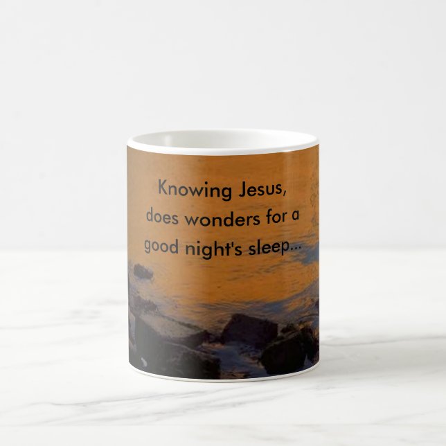 Mug Connaissant Jésus, se demande… (Centre)