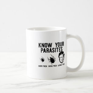 Mug Connaissez vos parasites Anti-Trump Résiste T Shir