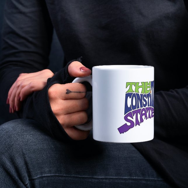 Mug Connecticut surnom Word Art (Créateur téléchargé)