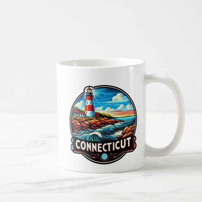Mug Connecticut USA (Droite)